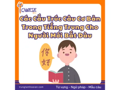 Các Cấu Trúc Câu Cơ Bản Trong Tiếng Trung Cho Người Mới Bắt Đàu