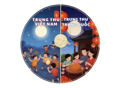 Trung Thu Việt Nam và Trung Quốc: So sánh ý nghĩa, phong tục & gợi ý quà tặng