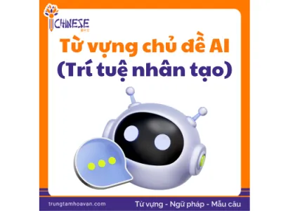 Từ Vựng Tiếng Trung Chủ Đề AI Trí tuệ nhân tạo